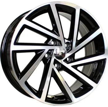 Alu kolo Alu kola Racing Line B5329, 19x8 5x112 ET45, černá + leštění