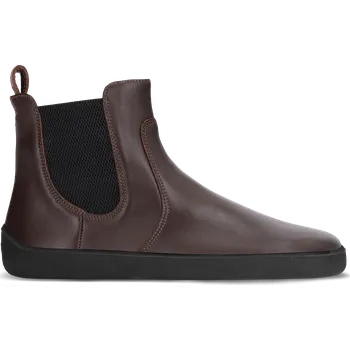 Dámské kozačky BeLenka Barefoot boty Be Lenka Entice Neo - Dark Brown & Black 40, Vnitřní délka boty: 25,9 cm, Vnitřní šířka boty: 9,4 cm