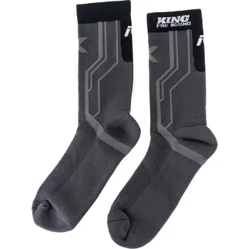 Bojový sport Ponožky King Apex pro 1 - černá/šedá M