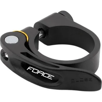 Komponent pro jízdní kolo Force sedlová objímka C4.4 31.8 mm rychloupínák (černá)