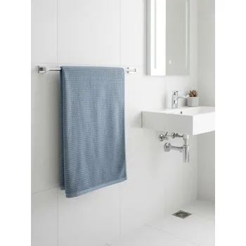 Ručník Sinsay - Jednobarevný bavlněný ručník - indigo - 685II-57X - 685II-57X-ONE