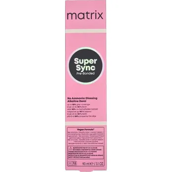 Barva na vlasy Matrix Super Sync Pre-Bonded Glossing Alkaline Demi Toner 90 ml