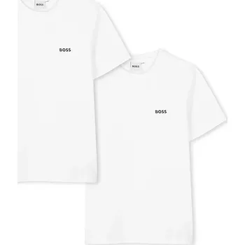 Chlapecké tričko Dětské bavlněné tričko BOSS 2-pack J52680.162.174 bílá 00X, vel. 174