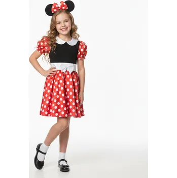 Karnevalový kostým Kostým - myška Minnie Velikost: L (110 - 116)