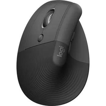 Myš BAZAR - Logitech Lift Left Vertikální ergonomická myš pro leváky, graphite/ black - rozbaleno, 910-006474//bazar