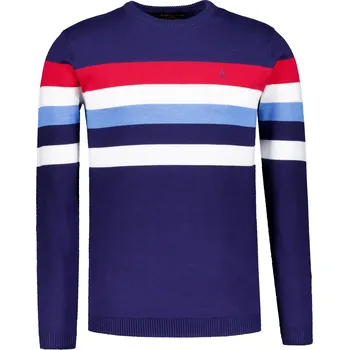 Pánský svetr Pánský svetr ALTISPORT GABRIEL TMAVĚ MODRÁ XL