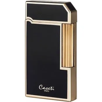 Zapalovač Caseti Řím - zlatá/černá