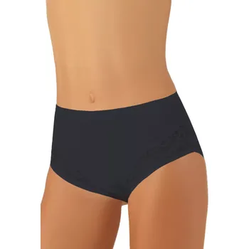 Kalhotky Dámské vyšší krajkové kalhotky S078 Risveglia Barva/Velikost: černá / L/XL