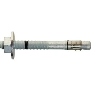 Hmoždinka Mungo kotva do betonu ocelová průchozí s velkou podložkou m2-C 12 x 330/235