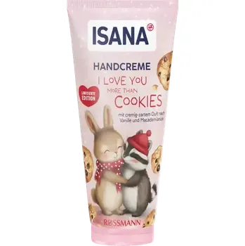 Péče o ruce Isana krém na ruce Miluji tě víc než sušenky 100 ml