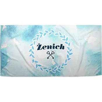 Osuška Sablio Ručník Ženich - 70x140 cm