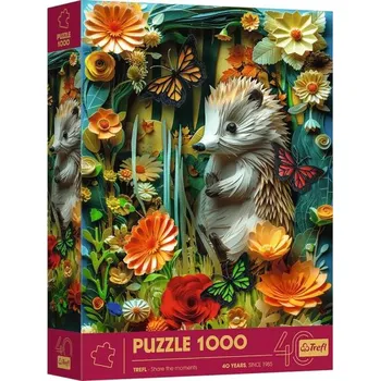 Puzzle Trefl Puzzle Paper Art ježek 1000 dílků