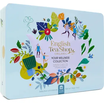 English Tea Sho Your Wellness Collection BIO 36 sáčků Čaj English Tea Sho Your Wellness Collection BIO 36 sáčků