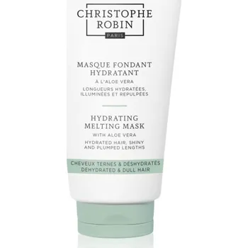 Vlasová regenerace Christophe Robin Hydrating Melting Mask with Aloe Vera hydratační maska pro suché vlasy 75 ml