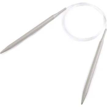 Jehlice Kruhové jehlice č. 4,5; 5; 6; 7, malé, 7 mm stříbrná
