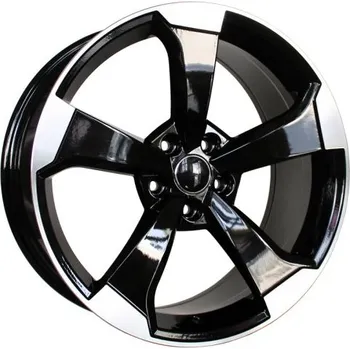 Alu kolo Alu kola Racing Line XE351, 19x8.5 5x112 ET40, černá + leštění