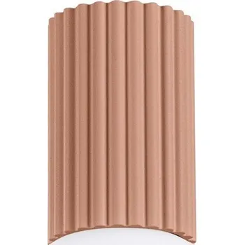 Světle hnědé stropní svítidlo se skleněným stínidlem ø 12 cm Orbital – Sollux ID_1826560