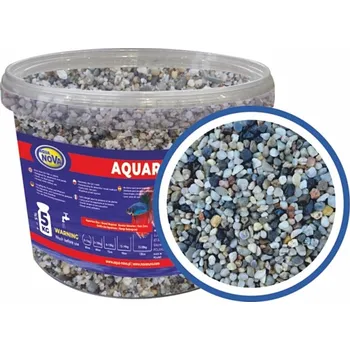 Dekorace jezírka AQUA NOVA Přírodní říční písek 4-8mm 5kg