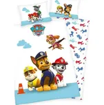 Dětské bavlněné povlečení do postýlky PAW PATROL, 100/135+40/60
