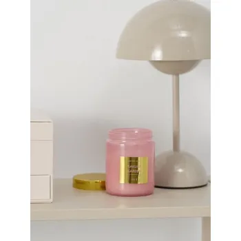 Svíčka Sinsay - Vonná svíčka Sakura Garden - pastelová růžová - 481IN-03X - 481IN-03X-ONE