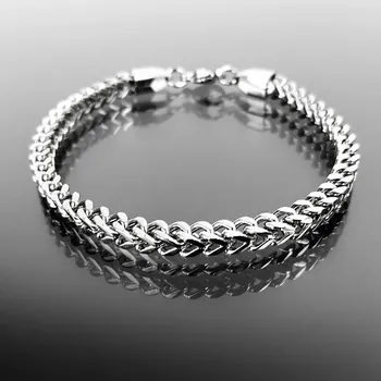 Náramek Pánský ocelový náramek č. 1354