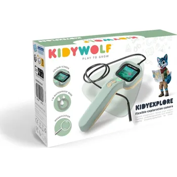 Dřevěná hračka Flexibilní kamera KIDYEXPLORE mint