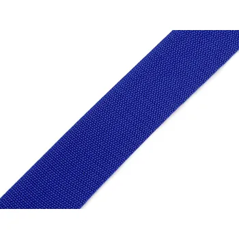 Popruh polypropylenový šíře 30 mm tloušťka 1 mm, střední, 50 modrá královská