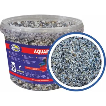 AQUA NOVA Přírodní říční písek 3-5mm 5kg