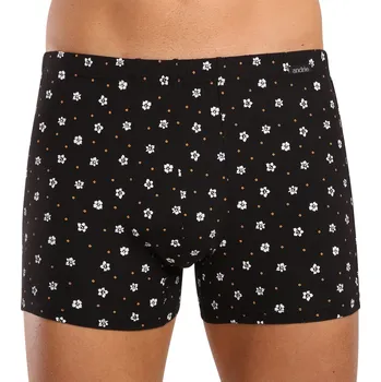 Boxerky Pánské boxerky Andrie černé (PS 5709) L Možnost vrácení zboží ZDARMA do 120 dnů!