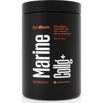 Kloubní výživa GymBeam Marine Collg+ 241 g, mango/marakuja