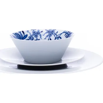 Český porcelán, a.s., Dubí Bohemia Cobalt, talířová sada, český porcelán, Dubí, 18 d.