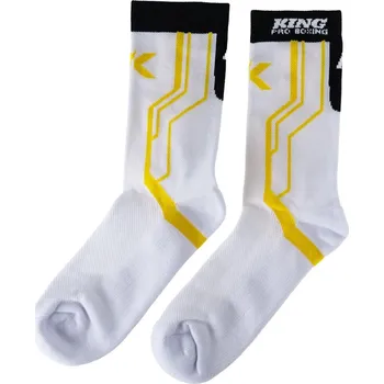 Bojový sport Ponožky King Apex pro 2 - bílá/zlatá M