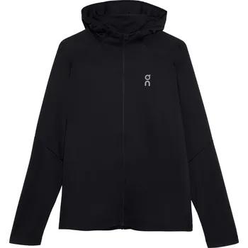 Pánské oblečení Pánská mikina ON Running Climate Zip Hoodie Black Velikost: M