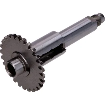 NTS Parts Hlavní hřídel převodovky 117 mm pro Hercules, DKW, Miele, Rixe, Sachs 50/4, LKH, KFS, LFS, LKS, LFH, EKF MG00062733