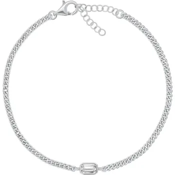 Módní doplněk Brilio Silver Elegantní stříbrný náramek se zirkonem BRC108W + 2 měsíce na vrácení zboží