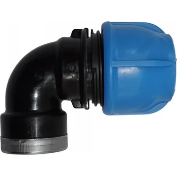 Vodovodní potrubí PE Svěrné koleno s vnitřním závitem 90° 20 x 1/2" iJOINT - 158-400-022