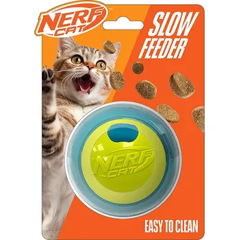 Hračka pro kočku Nerf Cat Míček na pamlsky 9 cm