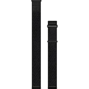 Příslušenství k chytrým hodinkám Garmin nylonový ComfortFit Quick Release 22 mm, Slate Gray/Black