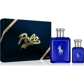 Pánský parfém Ralph Lauren Polo Blue Parfum Dárková sada Parfum 125 ml a parfum 40 ml