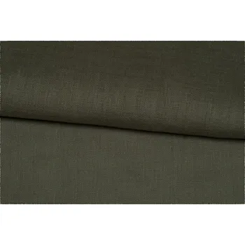 Lněné plátno, lehké, khaki, 0.5m, sartor.cz