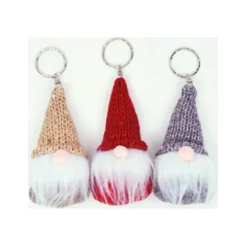 Wichtel mit Schluesselanhaenger und langem Bart (Hračka)