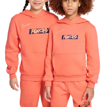 Pánská mikina Mikina s kapucí Nike Club Fleece Hoody Kids hj3837-643 Velikost S (128-137 cm)