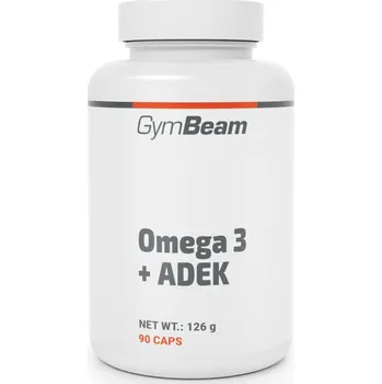 Anabolizér GymBeam Omega 3 + ADEK 90 kaps.