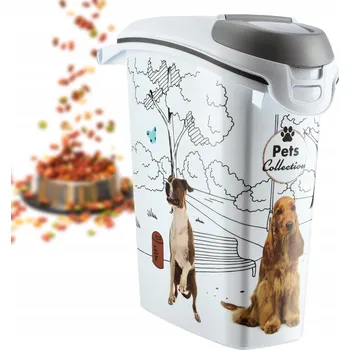 Úložný box CURVER 2. jakost - Kontejner a úložný box na granule pro psy, 23l/10kg DOG
