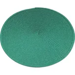 JAHU Prostírání kulaté Ø35cm-lahvová tmavá zelená