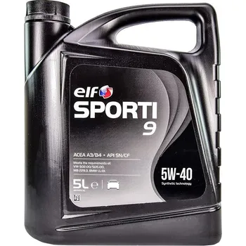Motorový olej ELF Sporti 9 5W40 5L