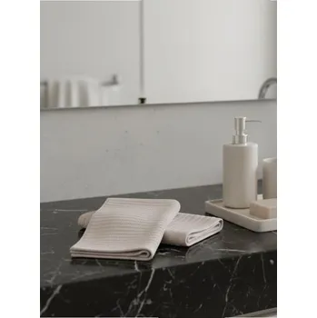 Boxerky Sinsay - Sada bavlněných ručníků s žebrovanou strukturou 2 pack - béžová - 683II-08X - 683II-08X-ONE