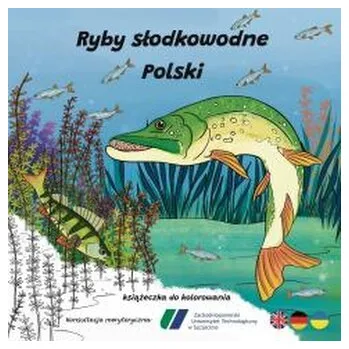 Ryby słodkowodne w Polsce - książeczka do kolorowa - Sawicki Wojciech
