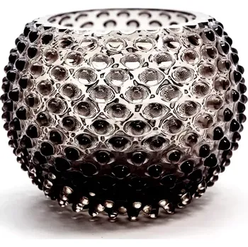 Váza Váza 18cm - Hobnail - Ananas - hnědý kouř | 118568