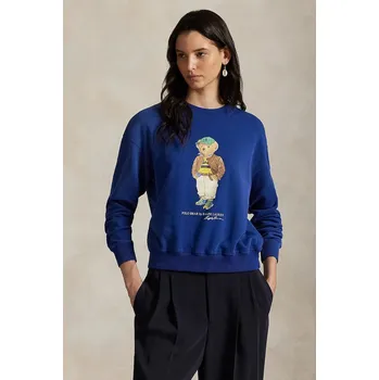 Pánská mikina Mikina Polo Ralph Lauren 211971736 námořnická modř 59X, vel. XS